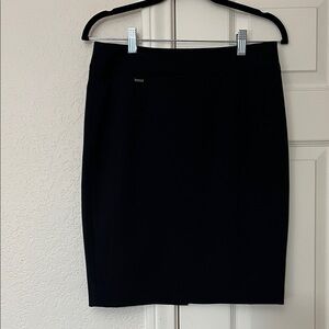 Calvin Klein Elegant Navy Pencil Skirt